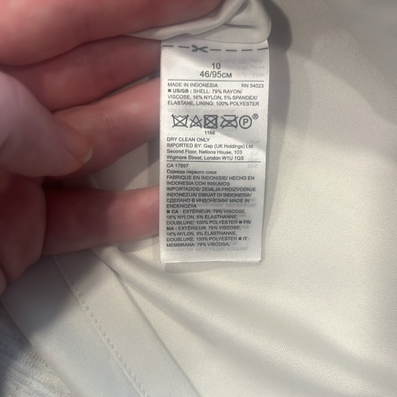 Banana Republic Scuba midi dress in light gray - Picture 7 of 11